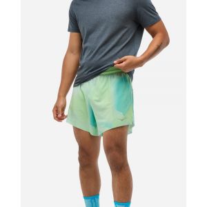 Hoka Short avec slip intégré Glide 13 cm pour Homme en Tart Apple Mist Taille XL | Shorts