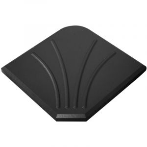 Dalle béton 20 kg pour parasol déporté coloris noir