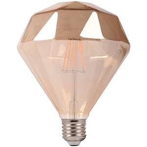 Image de Silamp Ampoule LED Dimmable E27 6W Ambrée Originale - couleur eclairage : Blanc Chaud 2300K - 3500K