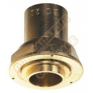 Banides et Debeaurain Raccord 2 pièces à joint plat compteur à oreille BD2309CU écrou 10-32 à braser sur cuivre : 28 DN : cal. 32
