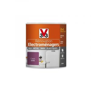 Image de V33 Peinture Cassis Satin Electroménager 500mL Violet 0,000000