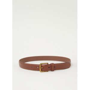 Ralph Lauren Ceinture fine cuir Marron Polo - Couleur Marron - Taille L