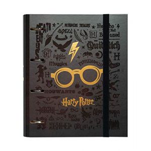 Grupo erik Dossier 4 Anneaux Decoupe Premium Harry Potter