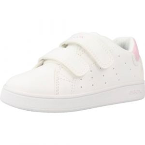 Geox B Eclyper Girl A Basket, White Lt Pink, 26 EU