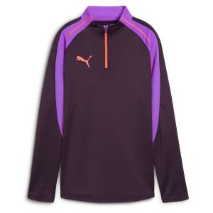 Puma Veste de football individualblaze 1/4, midnight plum, femme