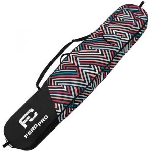 Housse de Snowboard - Ferocity - Zig Zag Pastel - 170 cm - Imperm&eacute;able - Pratique