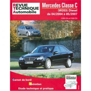 E-T-A-I Revue technique pour Mercedes Classe c 04-04 jusqu'à 05-07 dies c200-c220 cdi