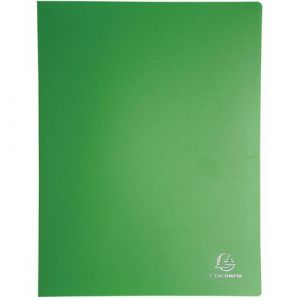 Exacompta Protège-documents soudé Opaque Polypro 40 A4 Assortiment 10 Unités