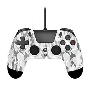 Image de Gioteck Manette V x 4 Filaire Camouflage pour PS4 Câble 2,5M