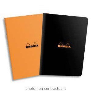 Image de Rhodia 119152C - Carnet piqûre Classic Pocket 48 pages (7.5 x 12 cm)