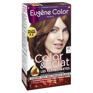 Image de Eugène Color Coloration Les Flamboyantes N°43 Cuivre - La Boite