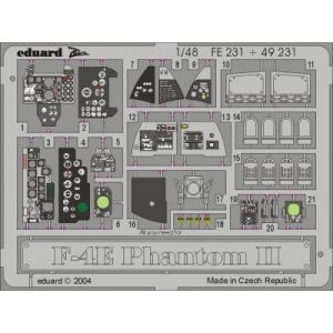 Eduard MAQUETTE F 4E PHANTOM II HASEGAWA 1/48 FE231