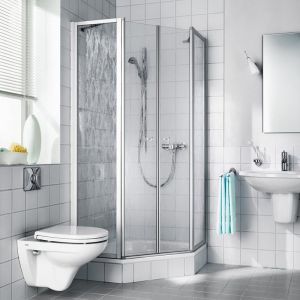 Kermi Nova 2000 Porte battante, avec élément fixe, N2F450901811K, N2F45