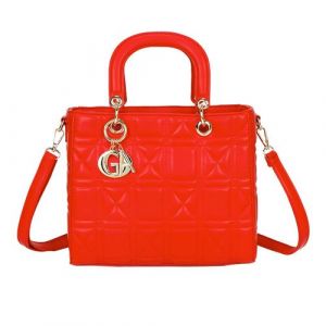 Sac à Main pour Femme Matelassé avec Bandoulière Gallantry Rouge