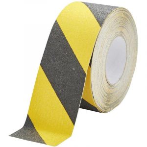 Durable Bande antidérapante DURALINE GRIP, 75 mm, noir/jaune