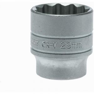 Cl&eacute; dynamom&eacute;trique - TENG TOOLS - 74311853 - Douille 12 pans 1/2 - Taille 29 mm - Acier chrome-molybd&egrave;ne