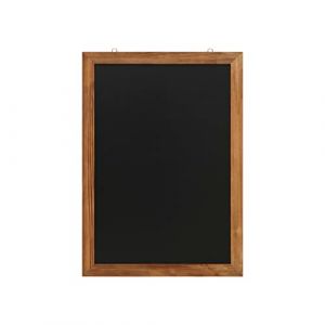 EUROPEL Tableau noir, Tableau Mural Cadre, Écriture au Marqueur-craie, pour la Maison, Cuisine, Bureau, École, Bar, Décoration d'Événements Festifs, Ardoise Pense-bête, Message, Publicité (50x70cm)