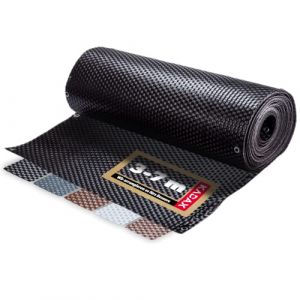 KADAX Couverture de balcon Tapis de balcon en technorattan 1x4m