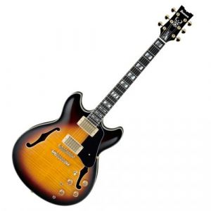 Image de Ibanez JSM10 John Scofield Signature Vintage Yellow Sunburst