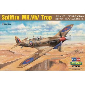 HobbyBoss Maquette d'avion - Supermarine Spitfire Mk.Vb / Trop- 1/32