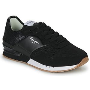 Pepe Jeans Baskets basses LONDON W TROY - Couleur 36,37,38,39,40,41 - Taille Noir