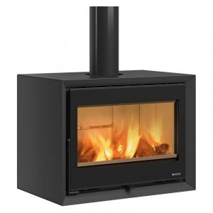 La Nordica Po&ecirc;le &agrave; bois 12.4kw noir Nordica Extraflame DANTE5.0