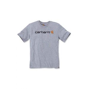 Image de Carhartt Men's Longsleeve Core Logo, Größe:L, Farbe:Heather Grey