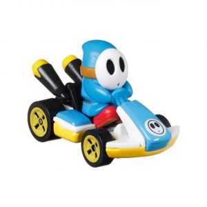 Mattel Mario kart - Voiture Light Blue Shy Guy - character cars 1:64