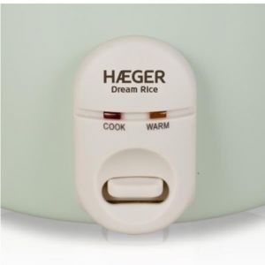 Haeger Dream Rice Cooker Steel