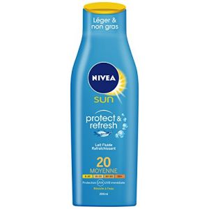 Image de Nivea Sun protect & refresh SPF20 - Lait fluide rafraîchissant