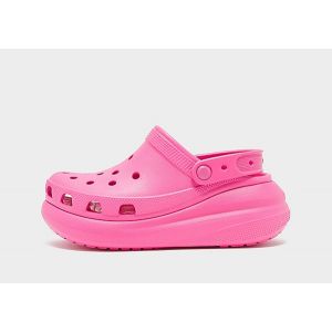 Crocs Compens&eacute;es Classic Crush Clog Rose - Couleur Rose - Taille 36
