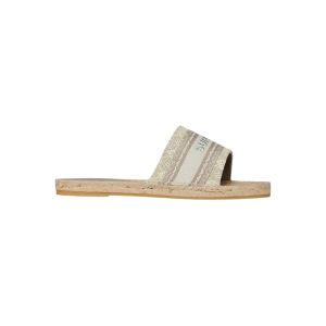 Superdry Pour femme. Espadrilles en toile grise