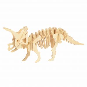 Puzzle 3D en bois Rex London Tricératops