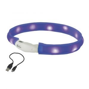 Colliers pour chien lumineux à LED large Nobby Pet Visible