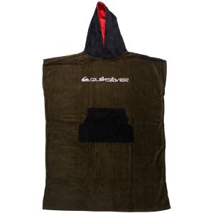 Quiksilver Hoody Towel - Poncho de surf pour Homme Marron - Taille 1SZ