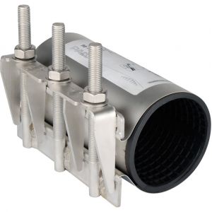 sferaco Collier de r&eacute;paration pour tube rigide Pe-Pvc-Acier-Fonte &Oslash;98/107