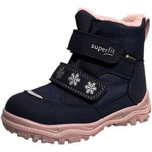 Superfit Gar&ccedil;on Fille HUSKY1 Warm gef&uuml;tterte Gore-Tex Botte de Neige, Blau/Rosa 8030, 20 EU
