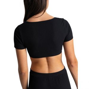 Passionata Crop-top manches courtes Isabella noir