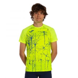 Joma T- Shirt à Manches Courtes Élite IX, Jaune Fluo, S Homme