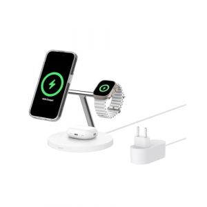 Belkin Chargeur induction recharge blanc