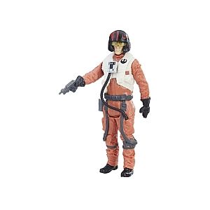 Hasbro Star Wars Episode VIII - Figurine 10 cm H&eacute;ros 1 - Poe Dameron Resistance Pilot (C1507)
