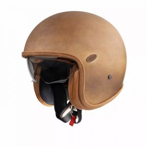 Premier Casque moto jet Vintage Platinum BO