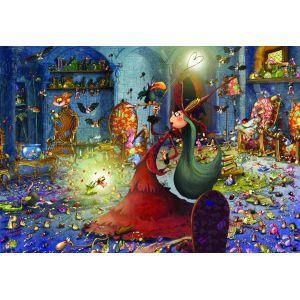 Image de Bluebird Puzzle Puzzle Sorcière - Hexe - Witch