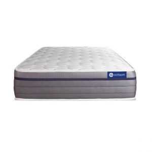 Matelas Ressorts ensachés+Mémoire de forme ACTIFLEX ZEN 90x200 Maxi épaisseur 7zones de confort