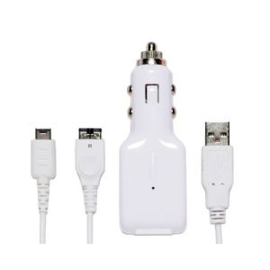 2K Games C&acirc;ble de chargement USB avec adaptateur allume-cigare pour DS