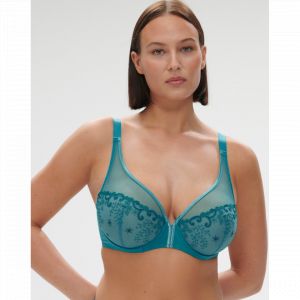 Image de Soutien Gorge Plongeant avec armature - Vert