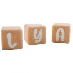 3 cubes 5x5cm + 47 stickers blancs