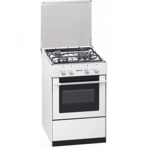 Meireles Cuisini&egrave;re &agrave; Gaz G1530 DV 53 L Blanc 3 Feux &agrave; gaz Blanc 65,000000