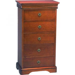 Pegane Chiffonnier style Louis Philippe avec 5 tiroirs...