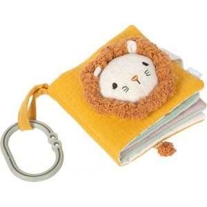 Legler Jouets pour b&eacute;b&eacute;s Livre de d&eacute;couvertes en Tissu &laquo; Little Lion &raquo;, interactif, Livre en Tissu pour b&eacute;b&eacute;s et Jeunes Enfants, 12775
